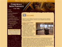 Tablet Screenshot of cornwallironfurnace.org